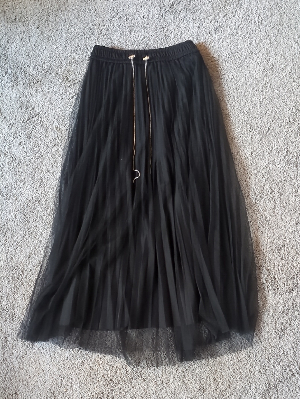 Black Long Skirt